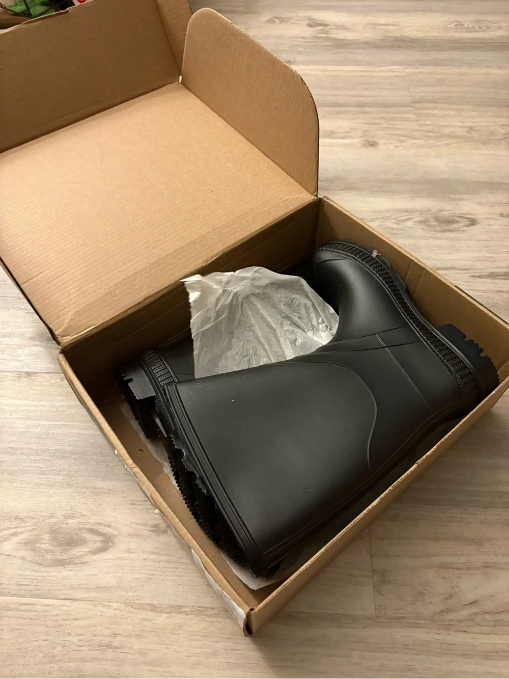 Black Kamik Stomp Rainboots Unisex 4 NIB